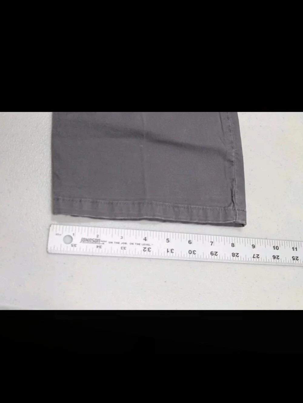 NWT The Territory Ahead Pleated Canvas Chino Pants Mens 35 / 36 Gray Rugged Trav